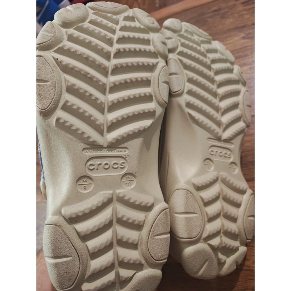 Crocs X Levis All-Terrain Clogs Light Wash Denim Men's 8 - Women's 10 Unisex - Picture 8 of 10